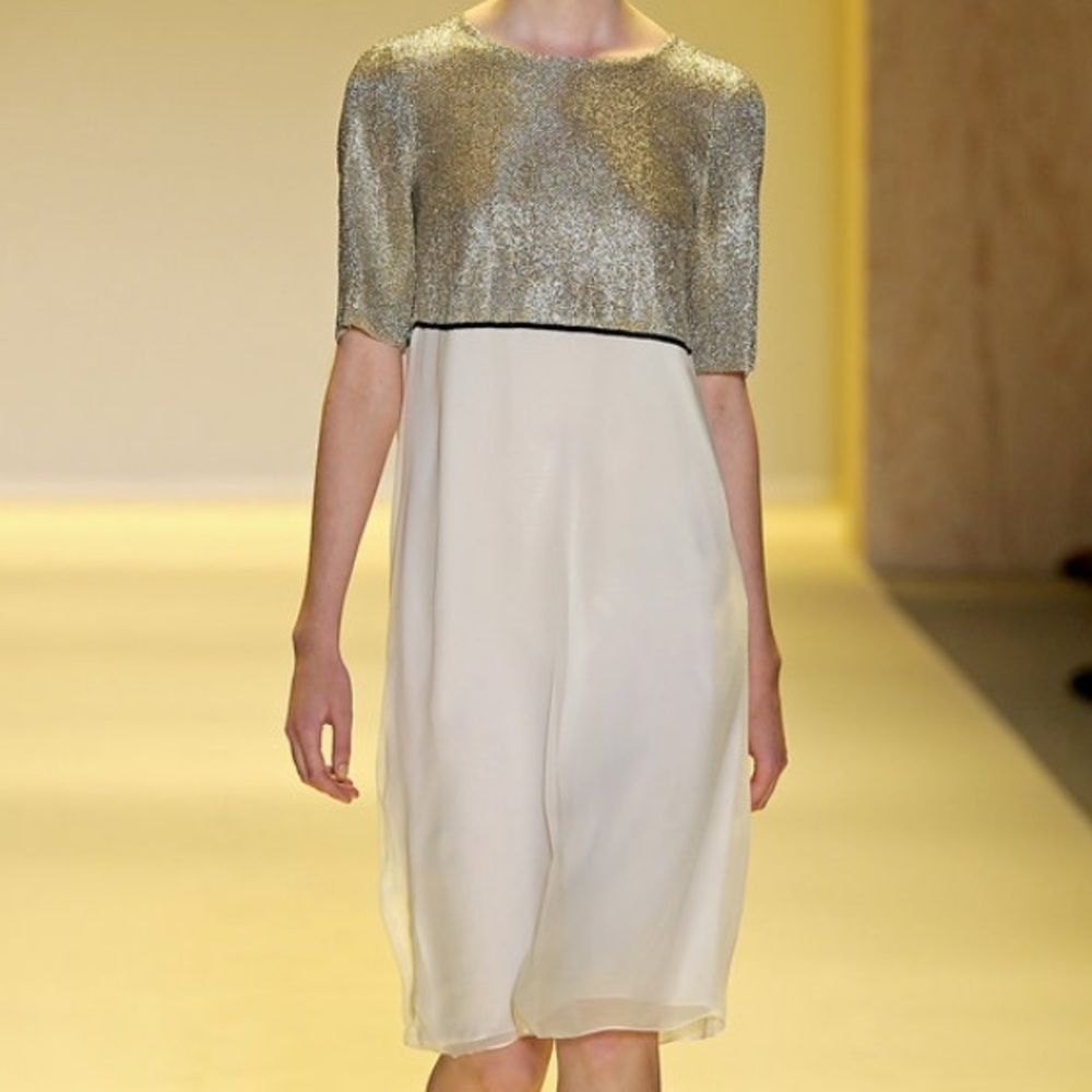 Adam Lippes Beaded Runway Dress